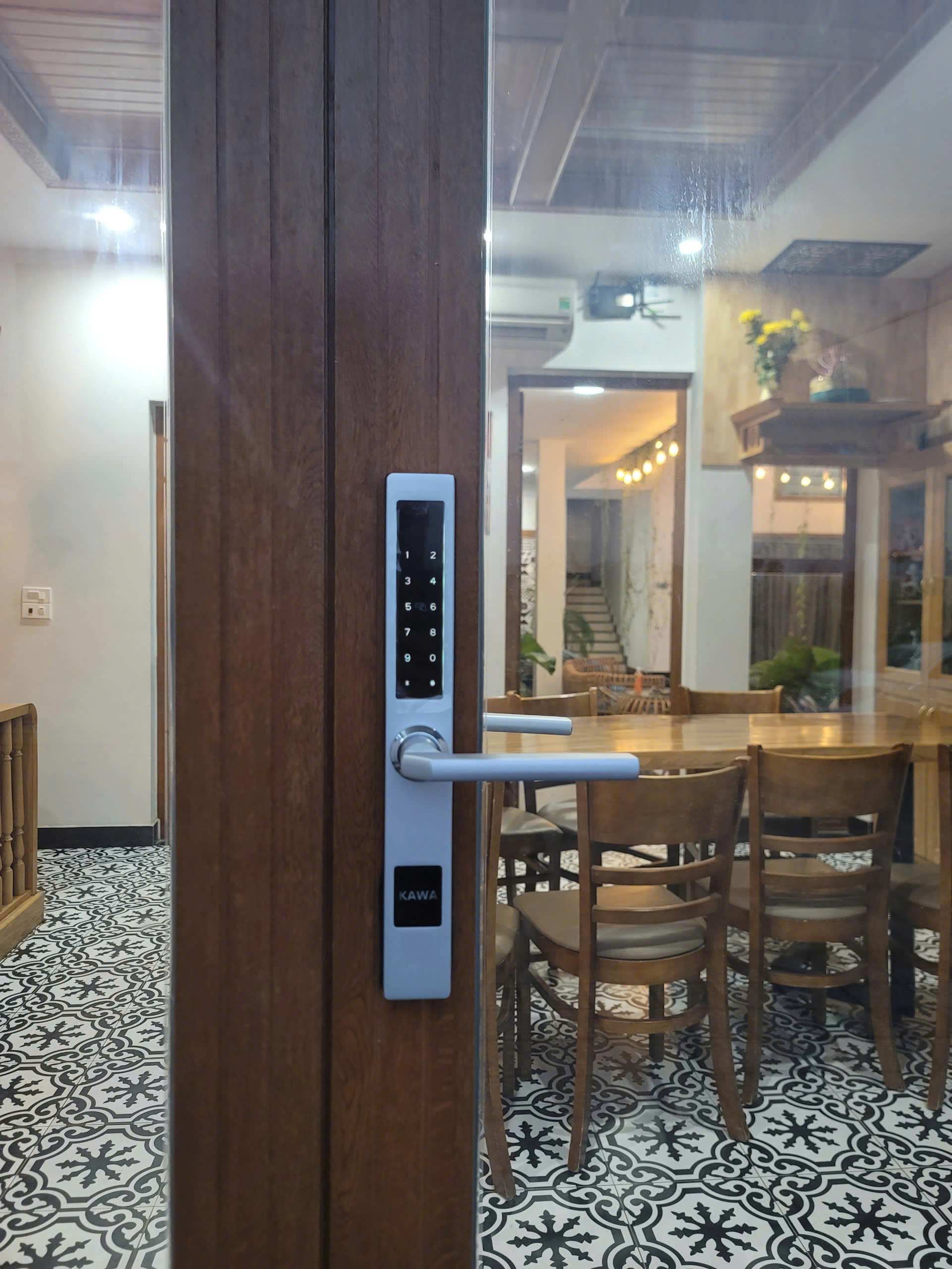 khóa thẻ từ Kawa KSAL01 bạc